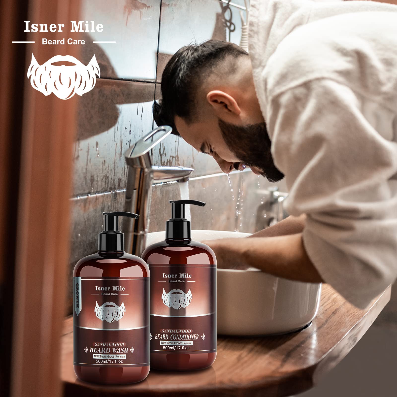 ISNER MILE Smooth, itch-free look image conveys comfortable daily grooming.
