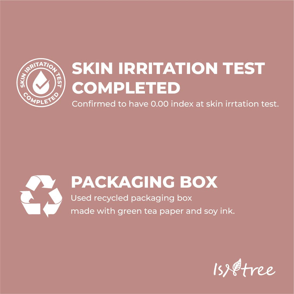 IsNTREE Chestnut BHA toner texture dispersion image emphasizing hydrating feel
