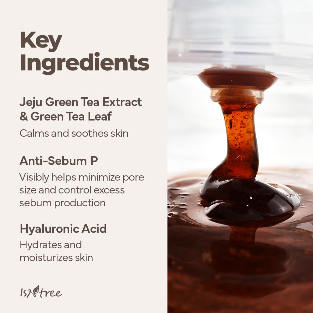 IsNtree four-hyaluronic-acids hydration scene suggests deep moisture during cleansing
