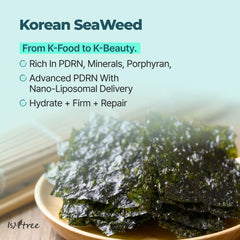 ISNTREE Gim PDRN Hydro Bouncy Ampoule water-jelly texture delivers fast absorption.