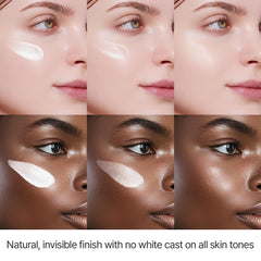 Unscented formula emphasized for gentle, sensitive skin care.