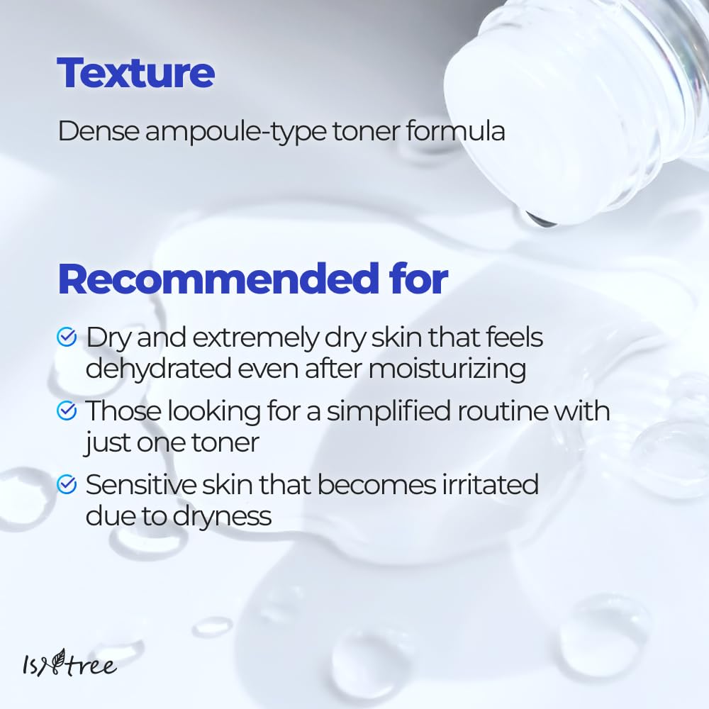 IsNtree Hyaluronic Acid Toner ingredient list close-up
