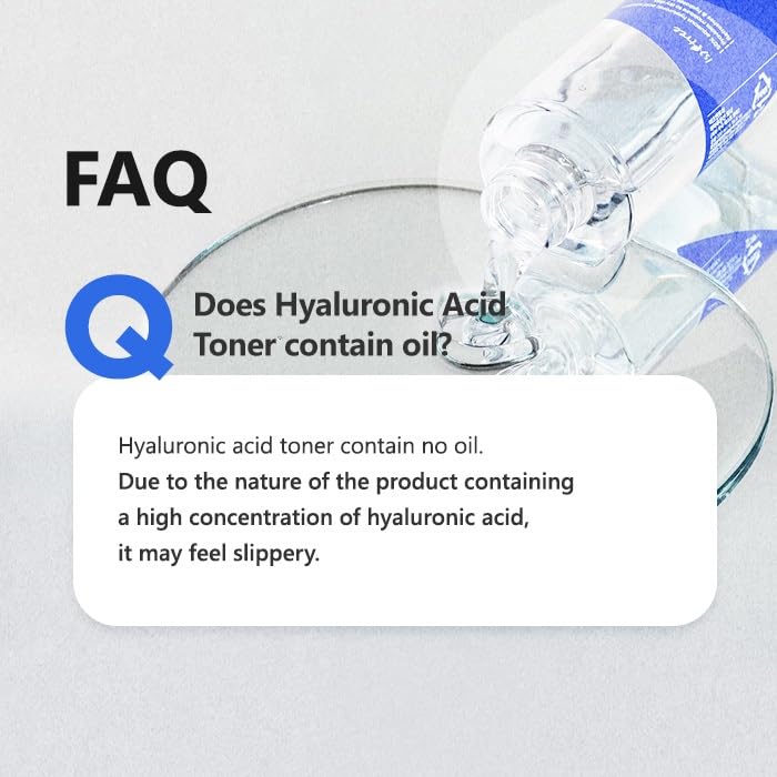 200ml ISNTREE Hyaluronic Toner packaging suggests daily routine.