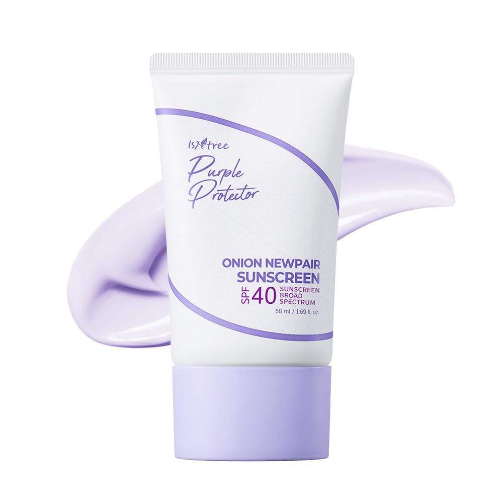 IsNtree Onion Newpair Sunscreen bottle with hydrating SPF 40 protection for daily use.
