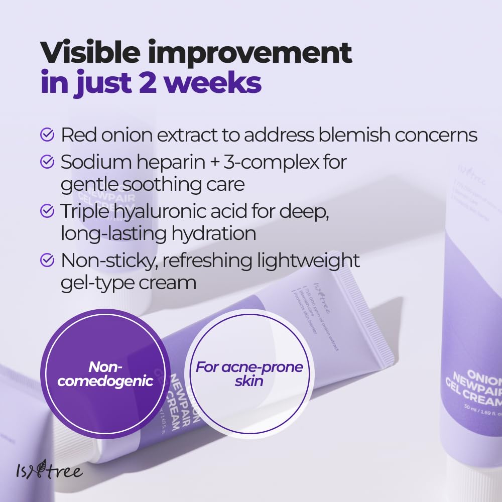 IsNtree Onion Newpair triple-layer hyaluronic acid delivers deep hydration