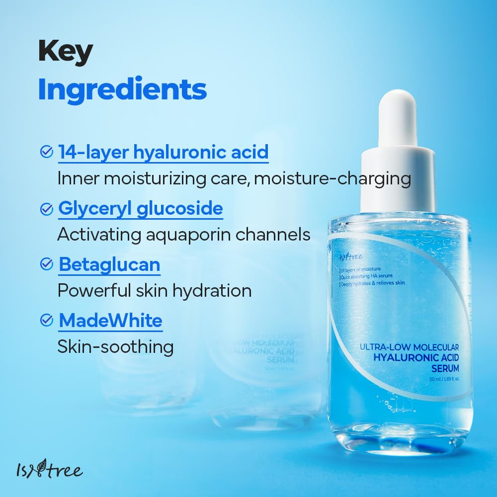 ISNTREE serum delivers a lightweight, fast-absorbing finish