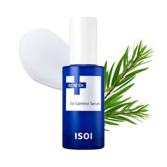 ISOI ACNI Dr. 1st Control Serum bottle close-up for daily acne control