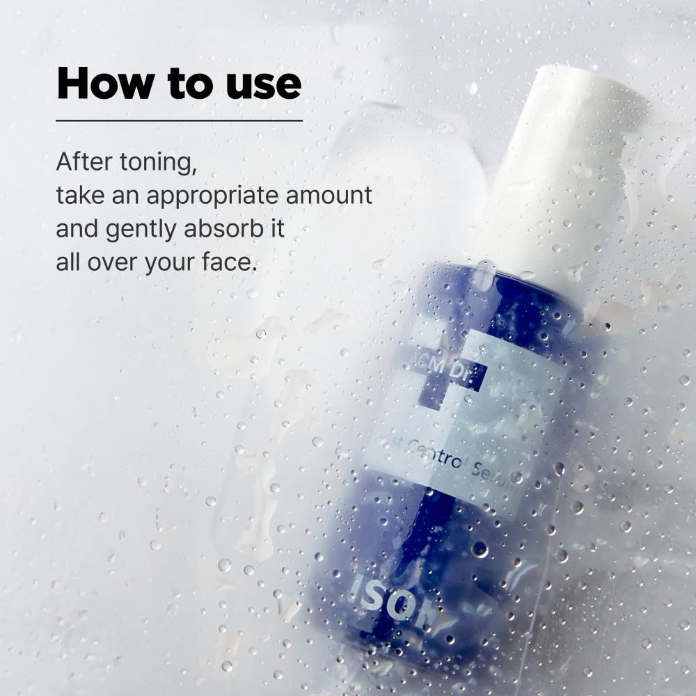 ISOI ACNI Dr. 1st Control Serum ingredients panel detail