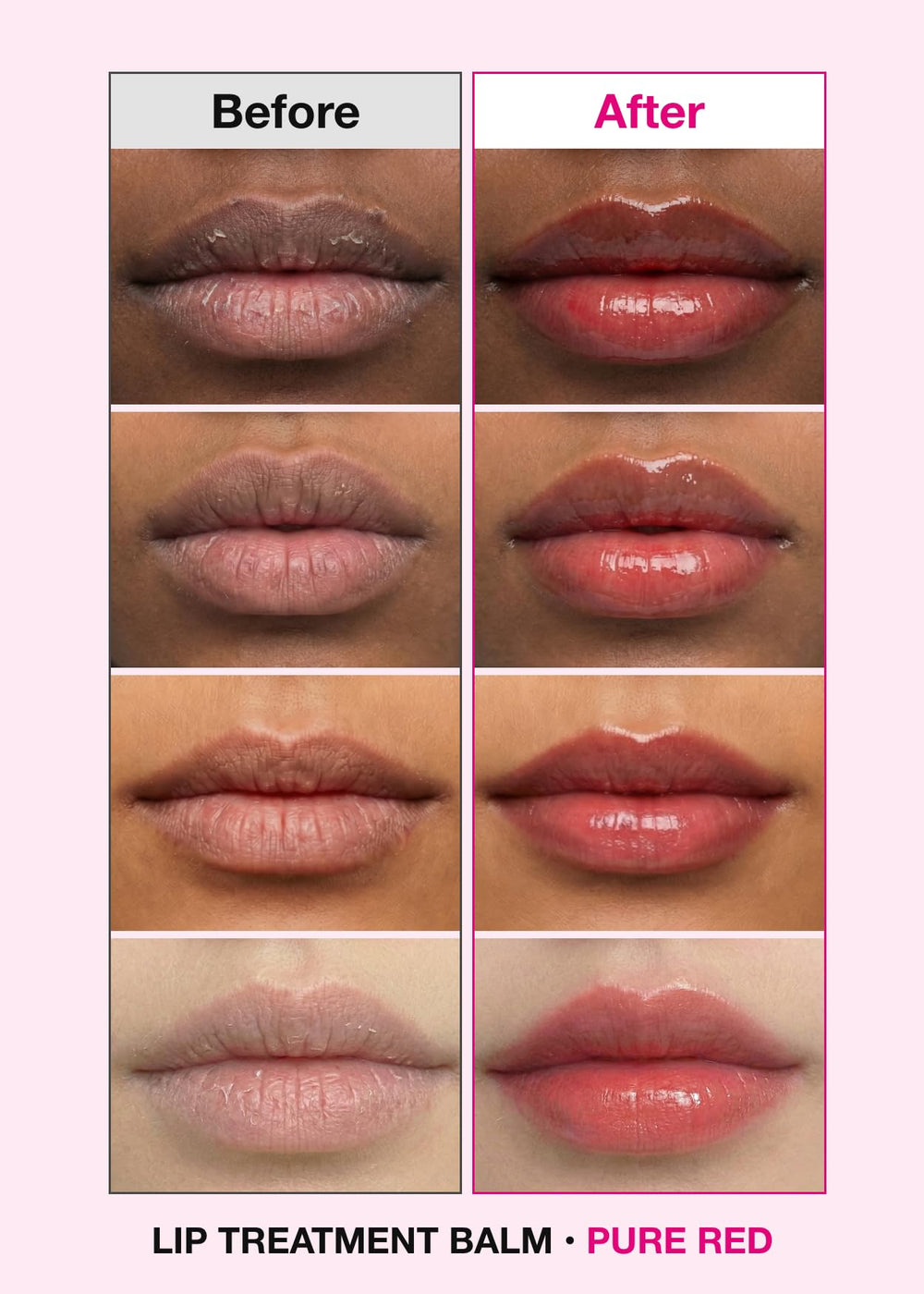 ISOI lip balm used as a base under lipstick to lock moisture.