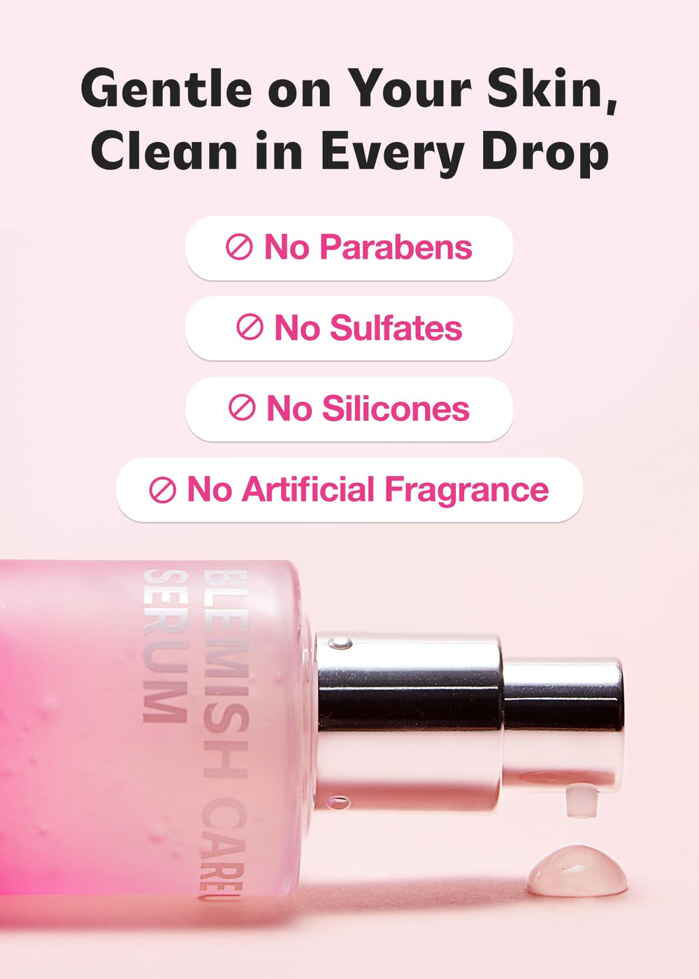 Person applying ISOI serum with gentle fingertip press for hydration