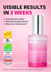 ISOI Blemish Care Up Serum dropper shows quick-absorbing, non-greasy formula.
