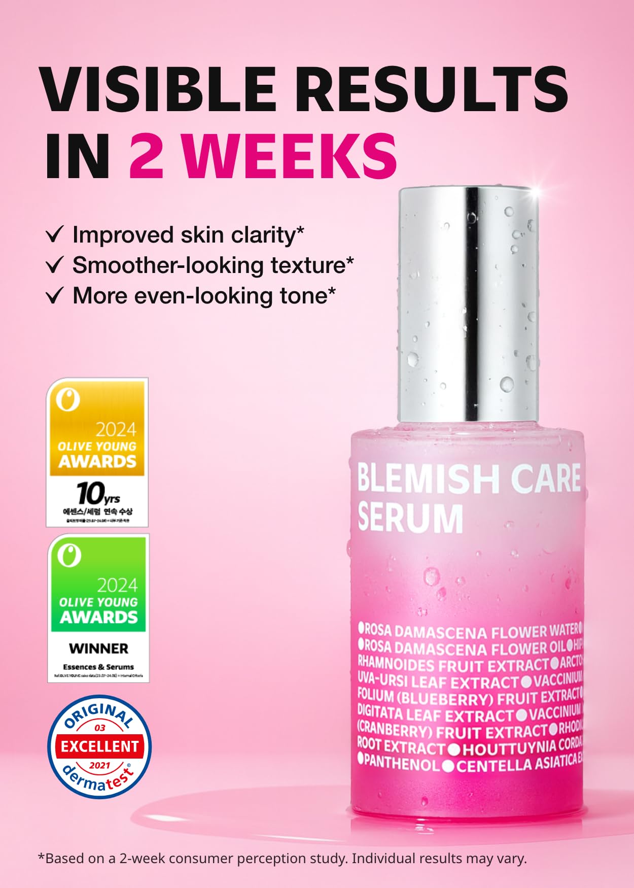 Dropper dispensing ISOI serum for precise application and quick absorption