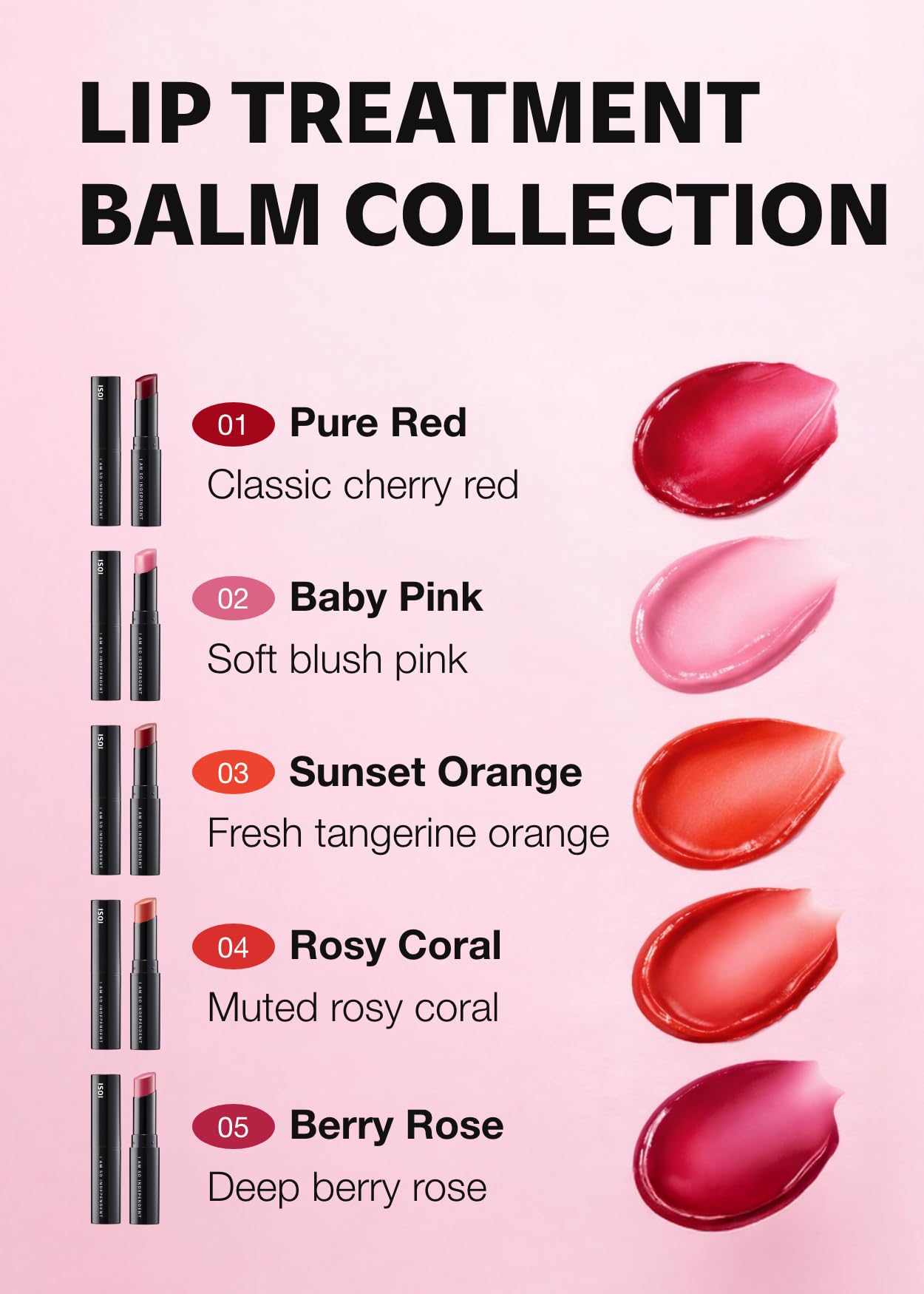  Bulgarian Rose Oil visual with ISOI lip treatment balm for hydration