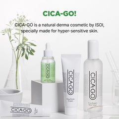ISOI CICAGO Cica SOS Mask Pack dermatologically tested badge signals safety.