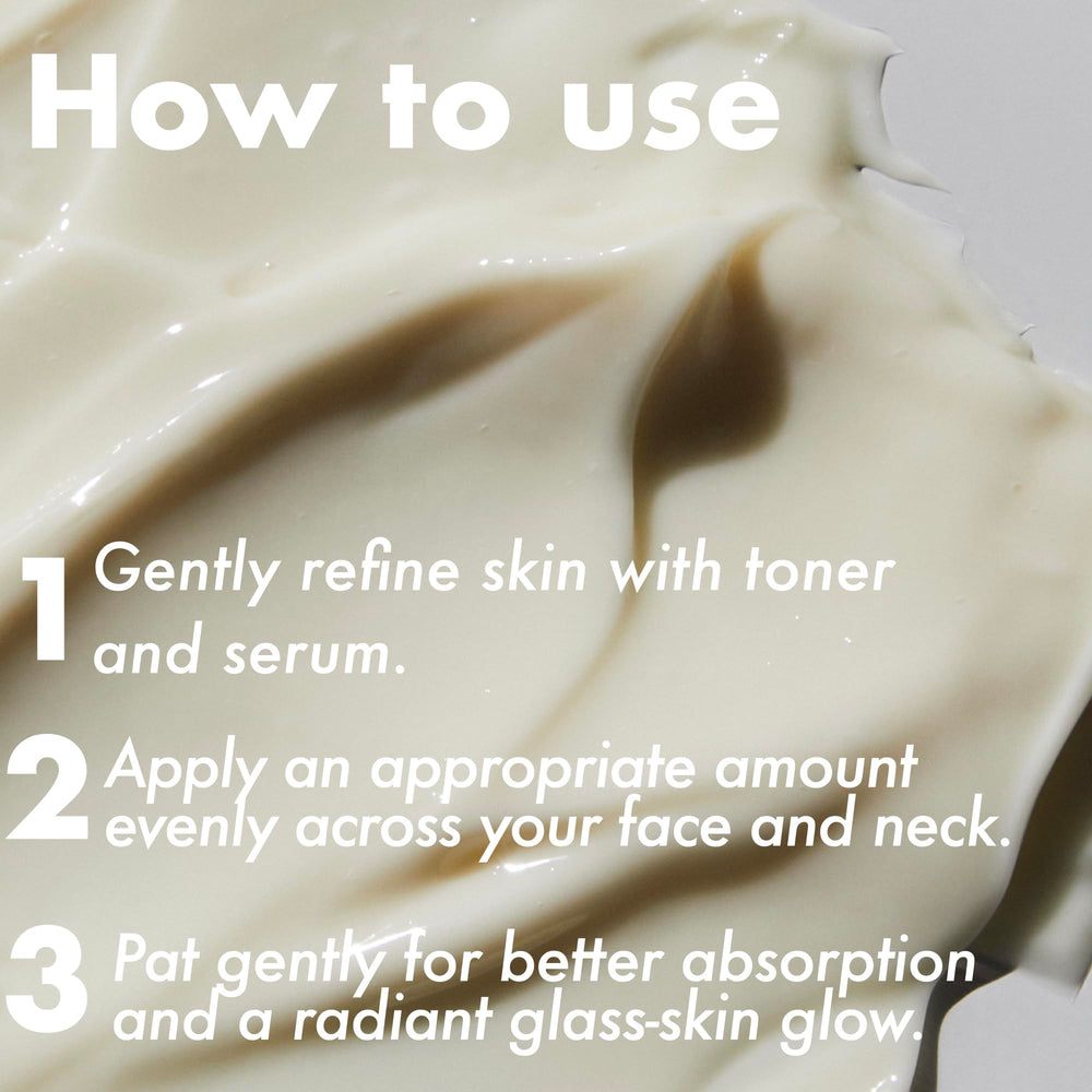 Peptides et extraits botaniques dans ISOI Cream EX pour l’élasticité.