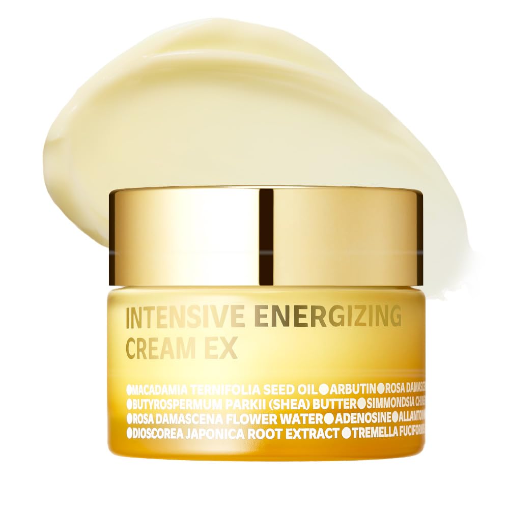 ISOI Intensive Energizing Cream EX bottle setup highlights deep hydration benefits