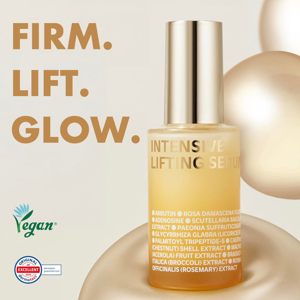 ISOI Intensive Lifting Serum dropper releasing formula for instant lift