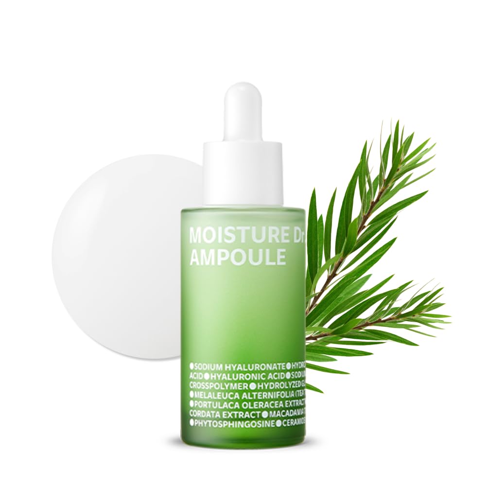 ISOI Moisture Dr. Ampoule bottle with pump for daily hydration benefits