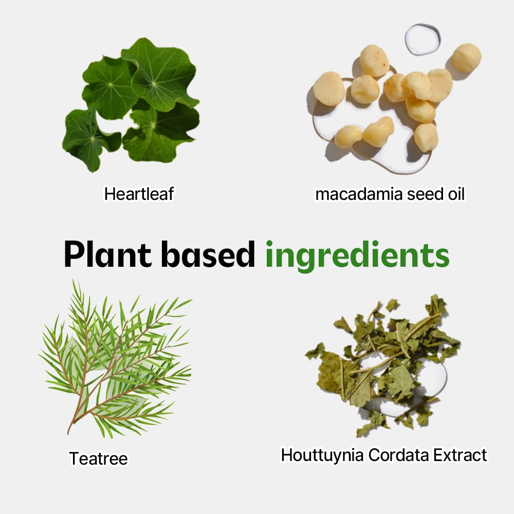 Tea Tree Ceramide ingredients highlight for barrier support and moisture.