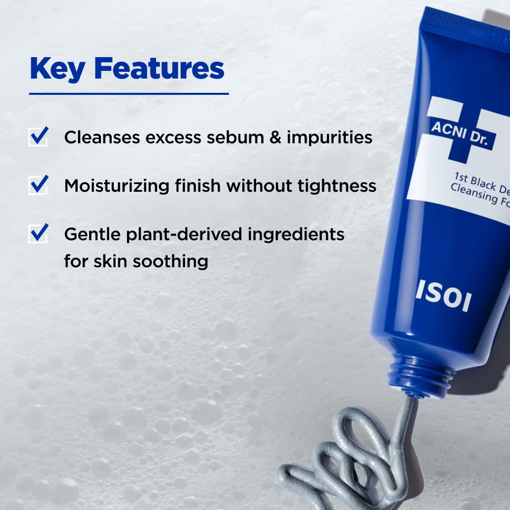 ISOI Tea Tree & Charcoal image shows pore purification and oil balance.