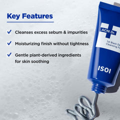 ISOI Tea Tree & Charcoal image shows pore purification and oil balance.