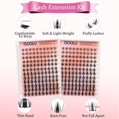 ISOOLU Bond and Seal, lash bonding, helps long-lasting wear.