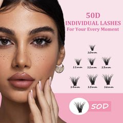 ISOOLU Lash Tweezers with precise tips for easy cluster placement on natural lashes