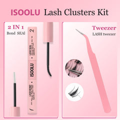 ISOOLU Wet-Look Spiky Clusters, dramatic definition, easy to apply.