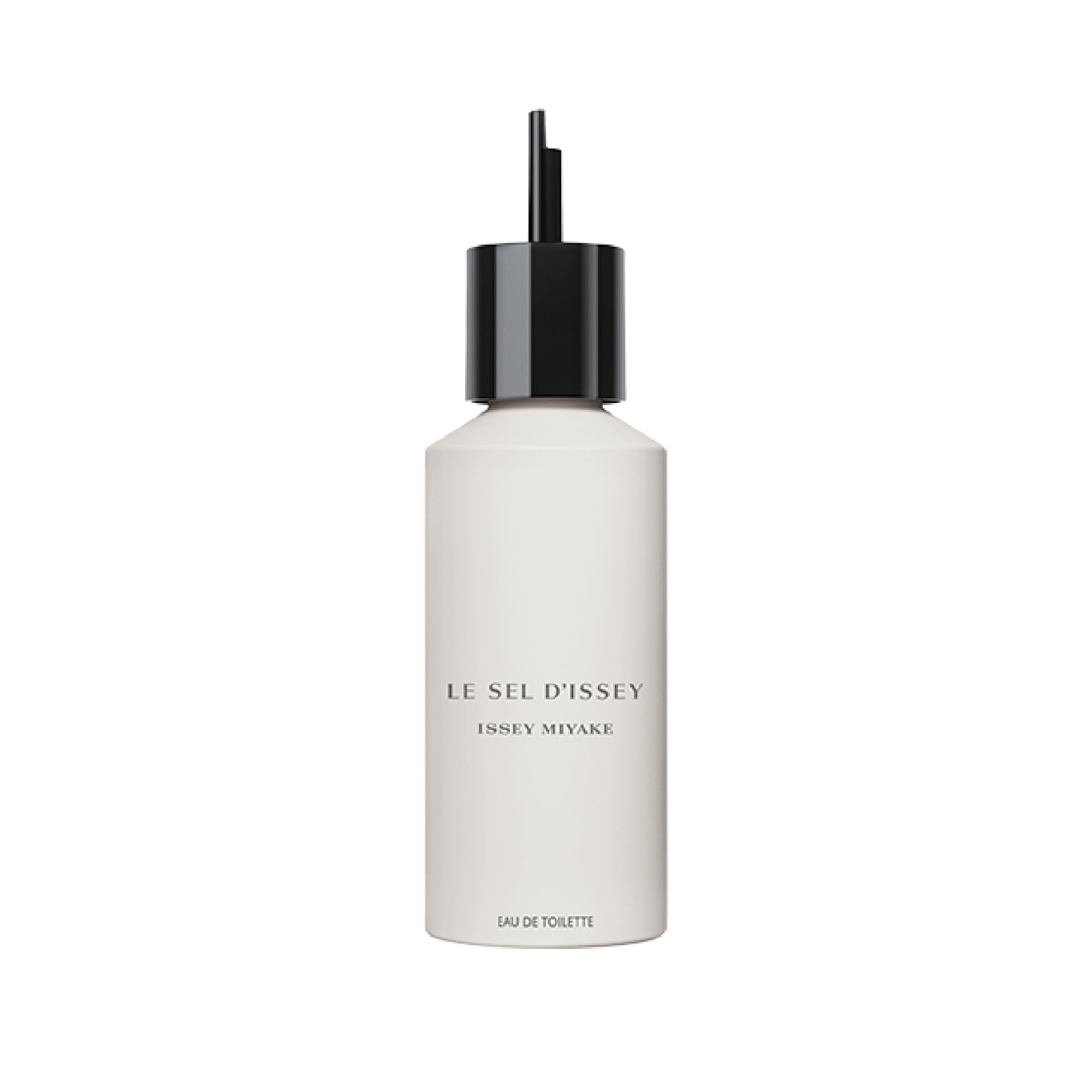 Issey Miyake Le Sel d Issey bottle front displaying salt-inspired design for everyday freshness