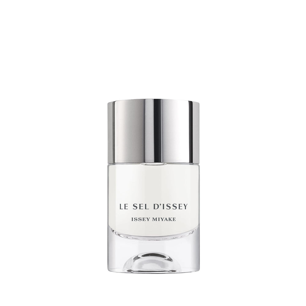 Issey Miyake Le Sel d’Issey bottle highlights salt accord for a fresh marine vibe.