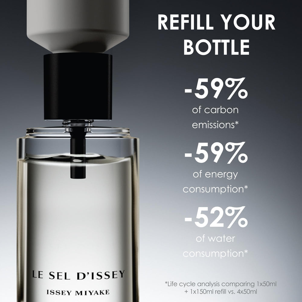 Issey Miyake Le Sel d Issey salt note visual evokes ocean freshness