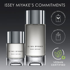 Close-up of ingredients featuring seaweed and cedarwood for a masculine scent