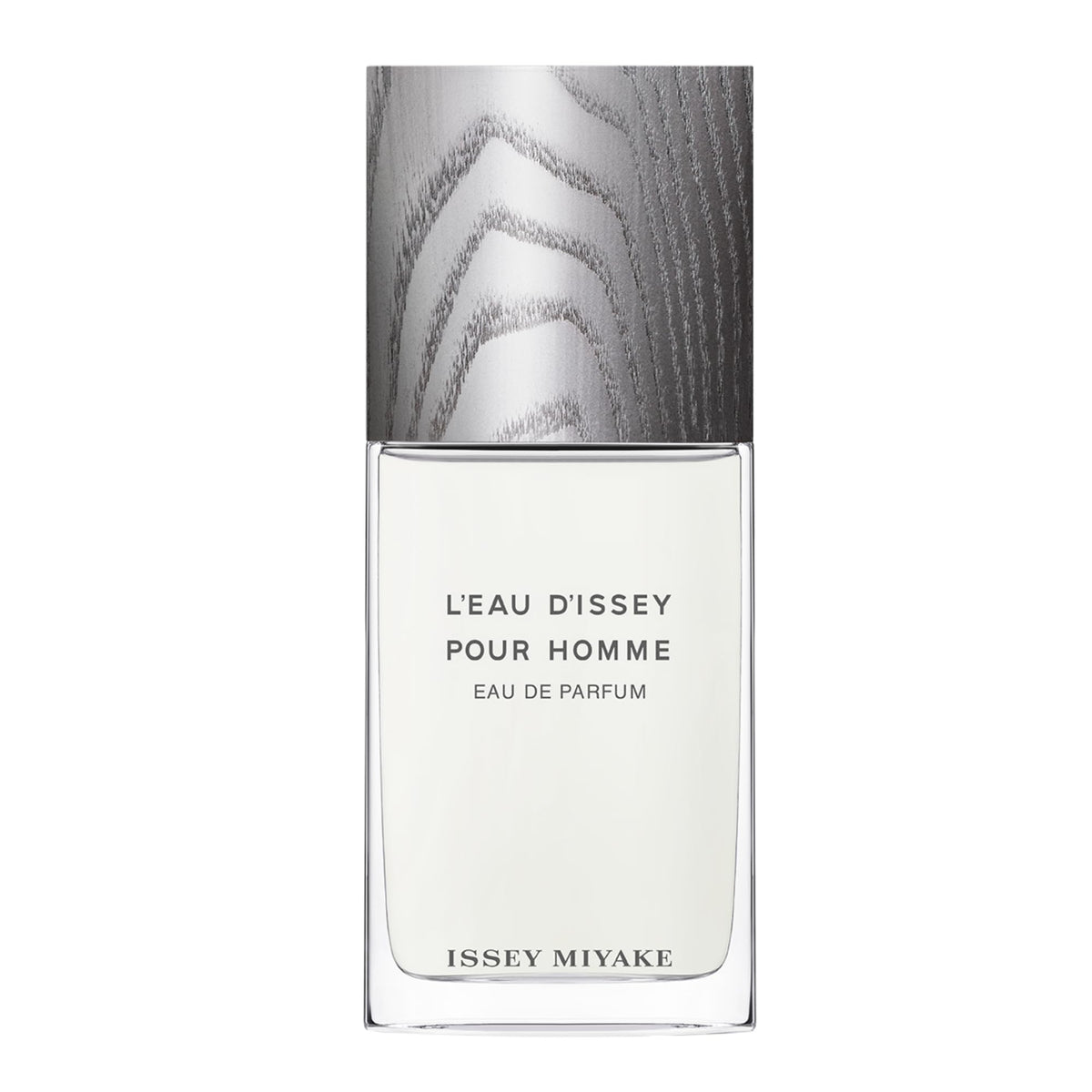 Issey Miyake L'Eau d'Issey Pour Homme bottle with aquatic silhouette for everyday refined wear.