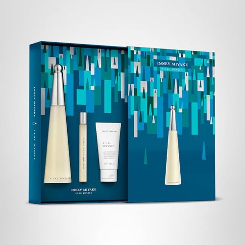 Issey Miyake L'Eau d'Issey usage scene shows elegant daily fragrance routine.