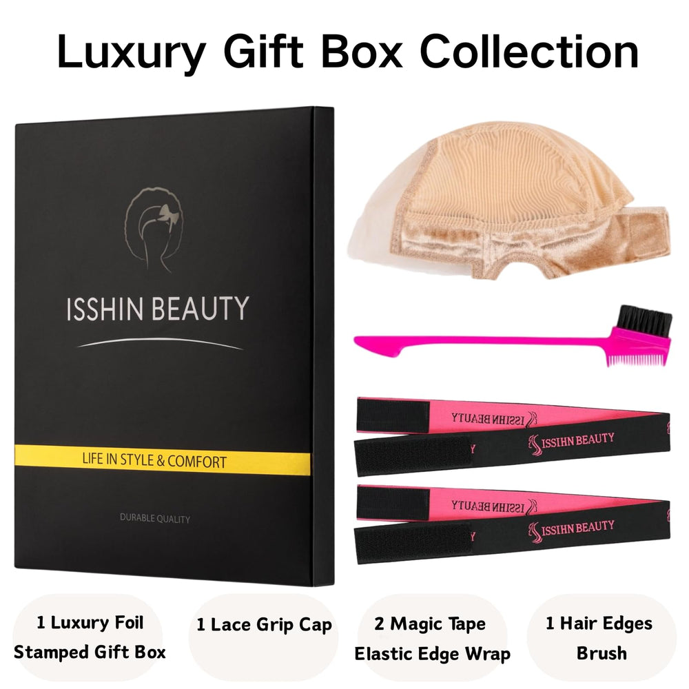 Isshin Beauty lace wig grip cap compact fit suitable for smaller head sizes.