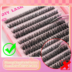 ISTGIFT Easy at‑home routine with bond, seal, tweezers, brush.