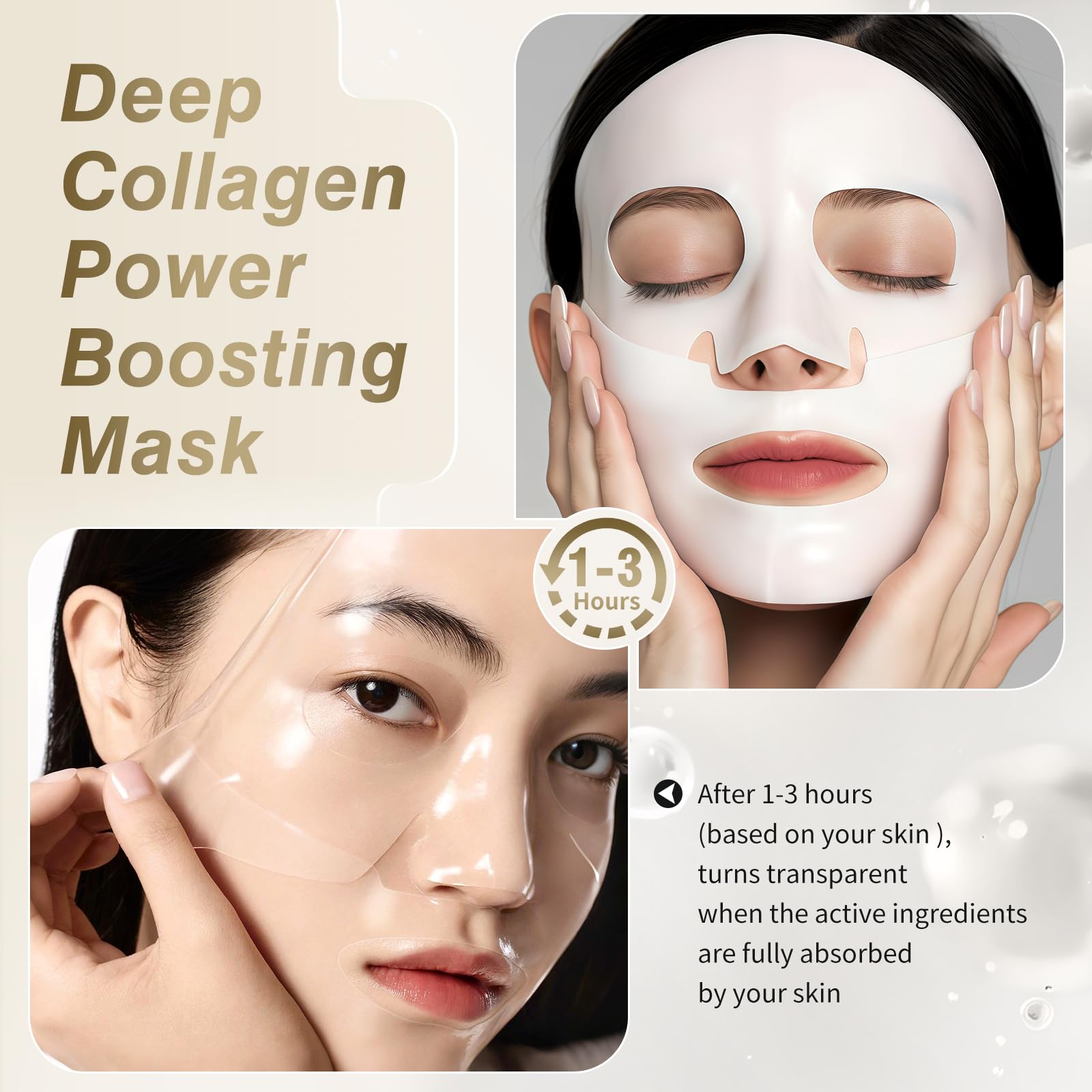 ISTON mask featuring Bifida Ferment Lysate for texture enhancement.