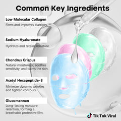 ISTON bio-collagen mask boosts elasticity and firmness.