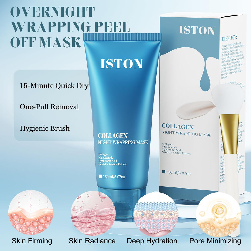 ISTON Centella asiatica soothing illustration signals calming skin benefits