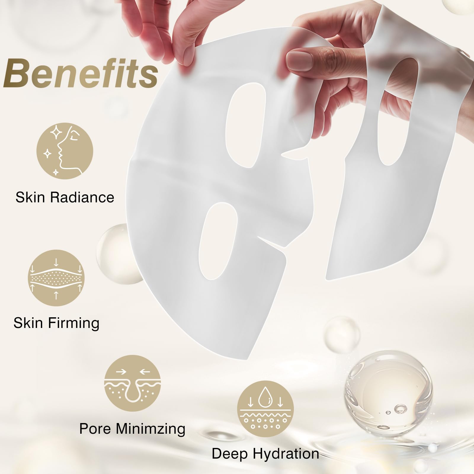 ISTON mask with Centella Asiatica and Tea Leaf Extract for soothing care.