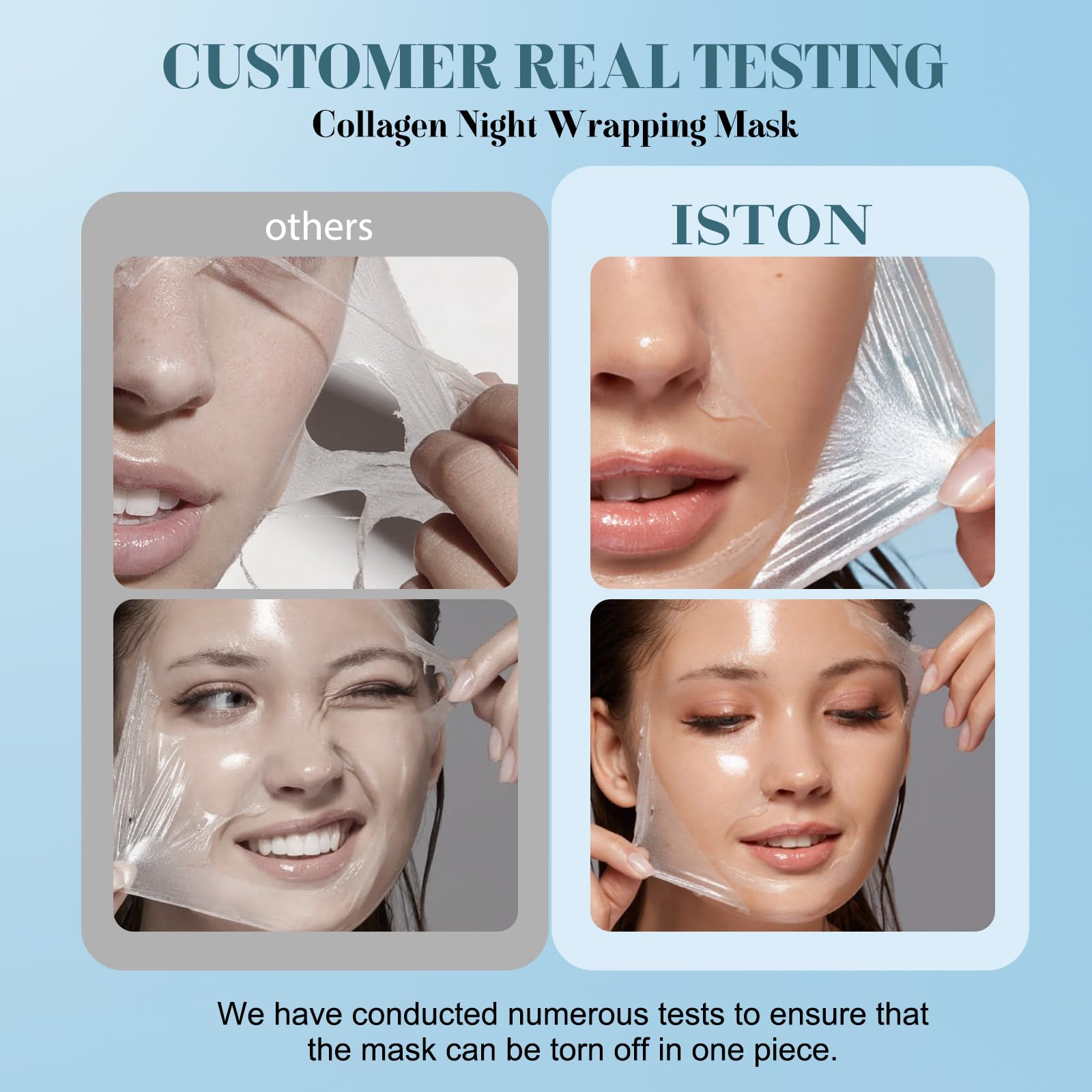 ISTON Collagen Night Wrap Mask glow next morning for refreshed appearance