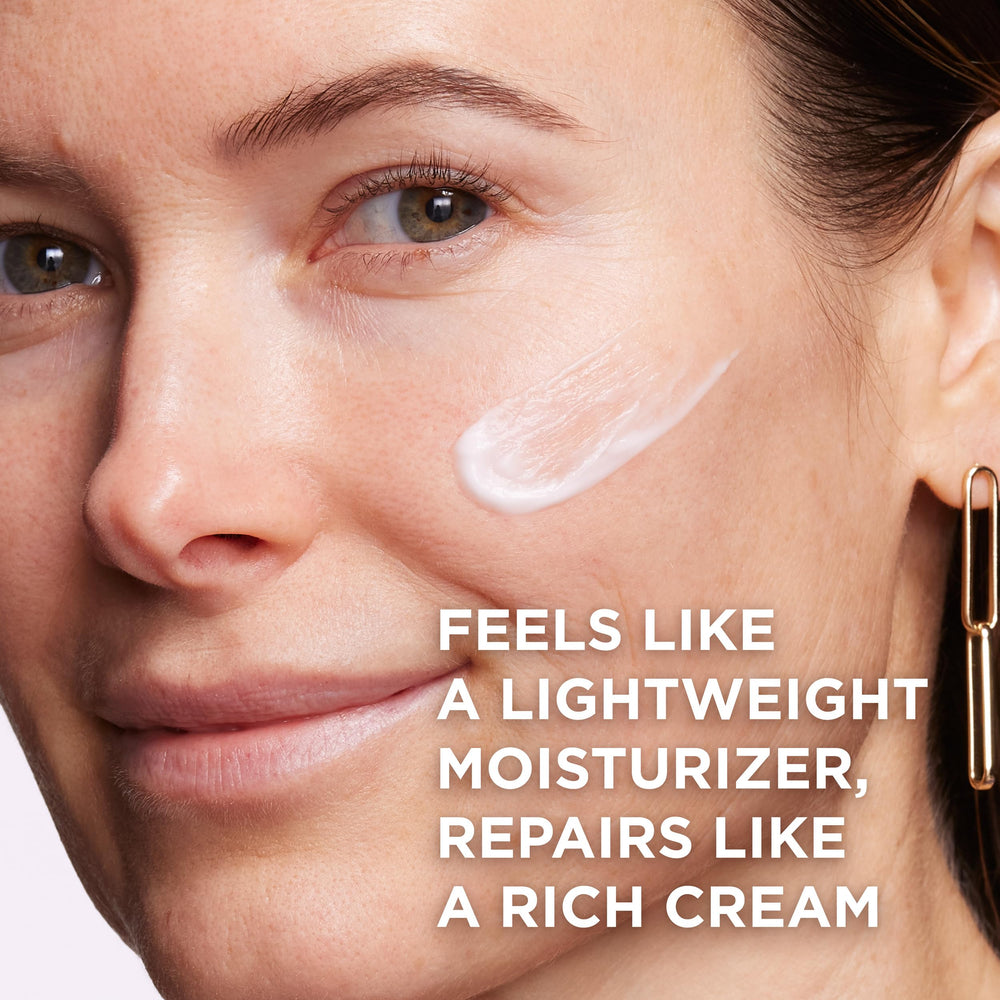 Confidence in a Cream Barrier Boost packaging emphasizes fragrance-free formula for sensitive skin
