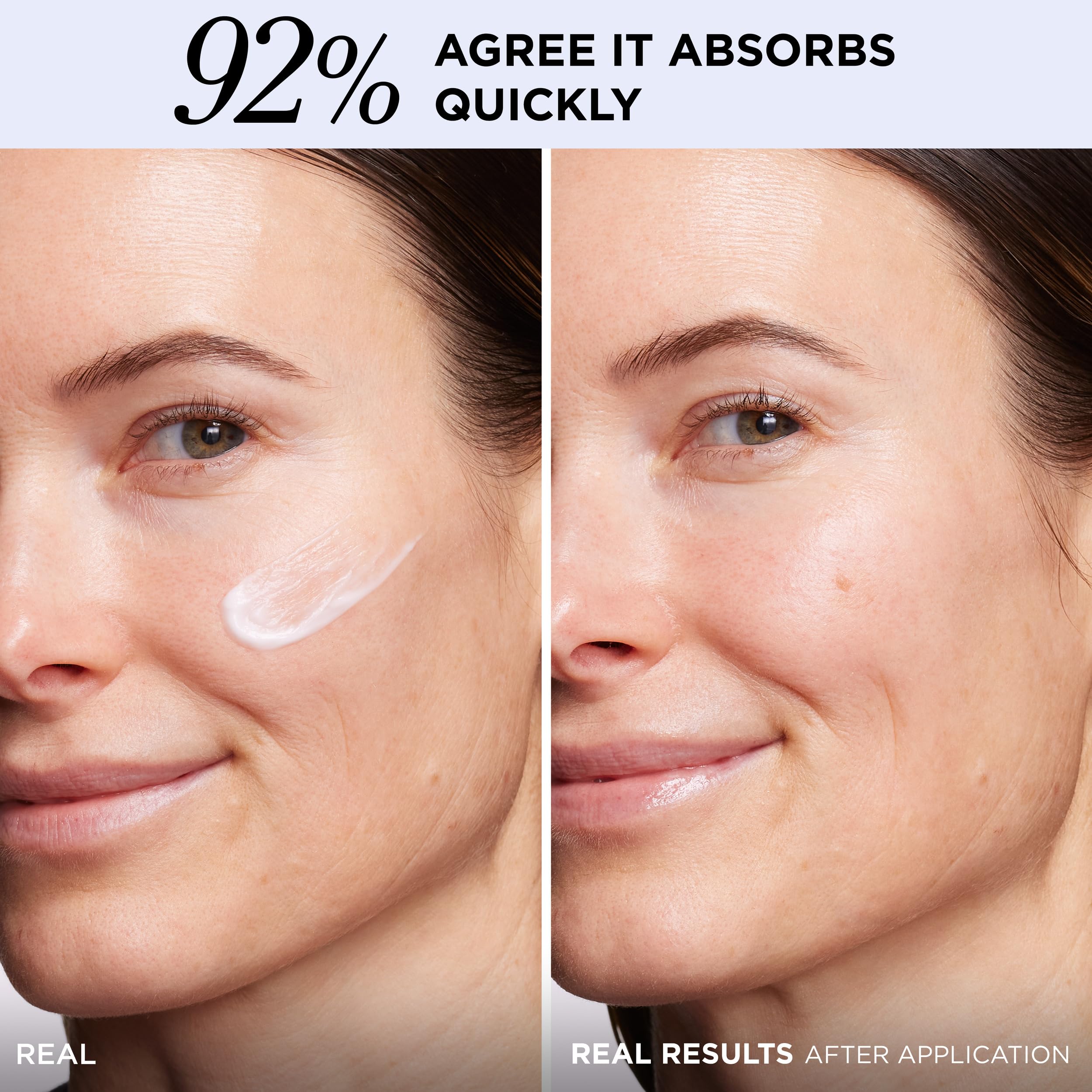 Confidence in a Cream Barrier Boost under makeup blending over CC+ Cream