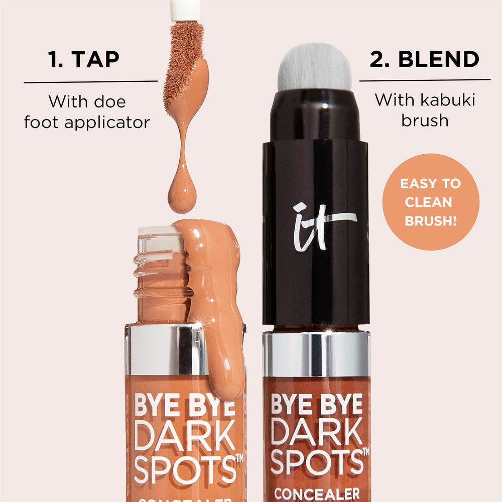 IT Cosmetics Bye Bye Dark Spots Concealer vegan formula for all skin types.