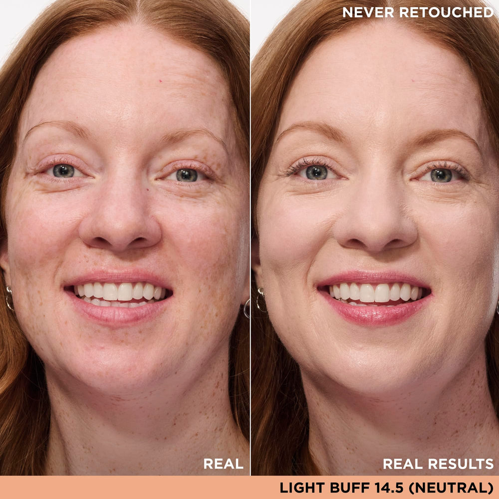 IT Cosmetics Bye Bye Under Eye Concealer Light Buff applicator ready for precise application.