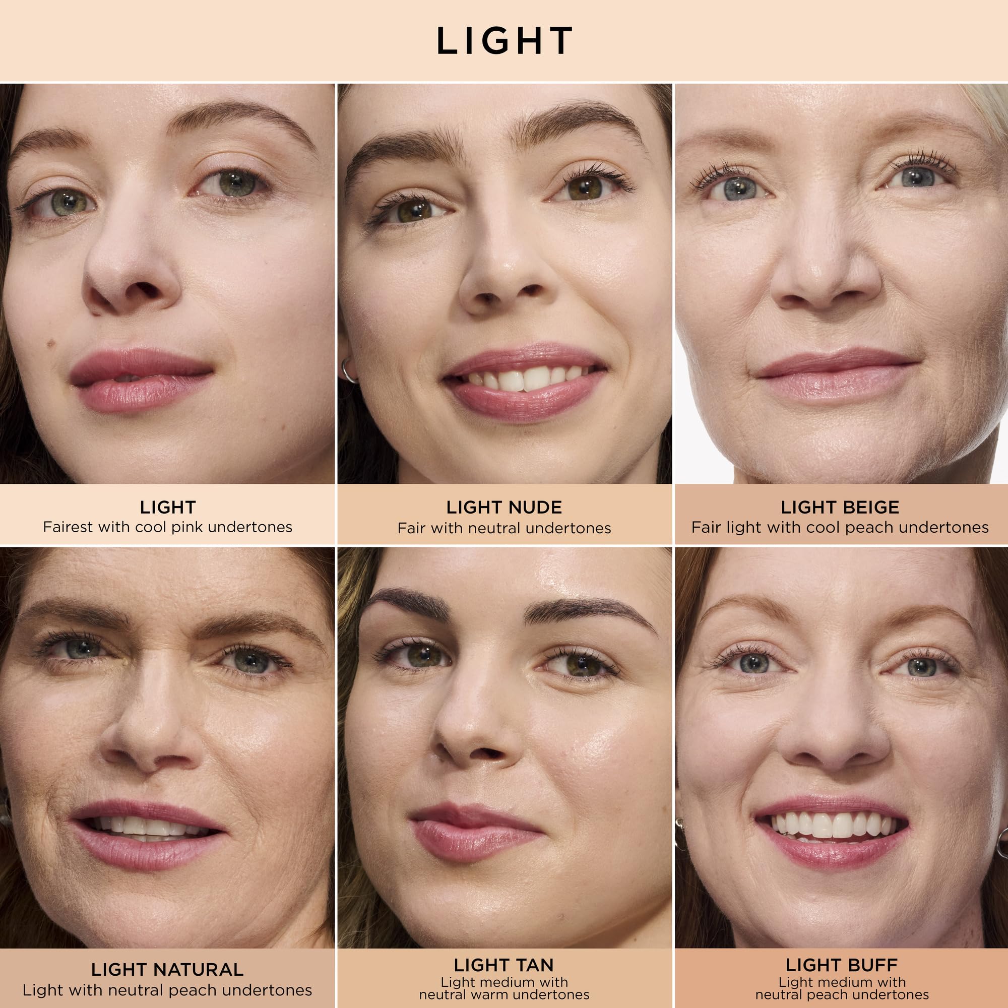 Close-up under-eye area showing brightening from IT Cosmetics concealer.