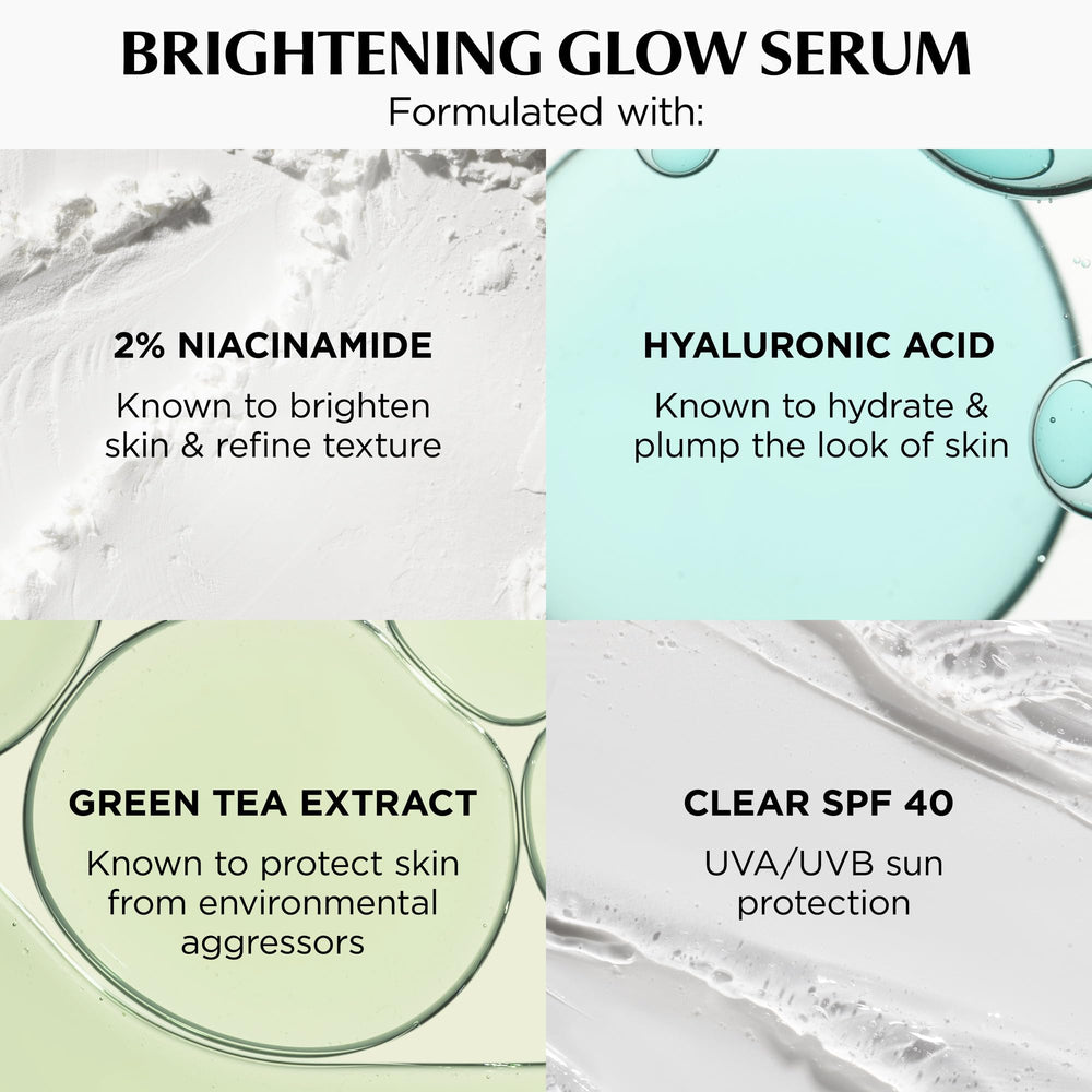 Hydration droplets symbolize 24-hour moisture from CC+ Nude Glow