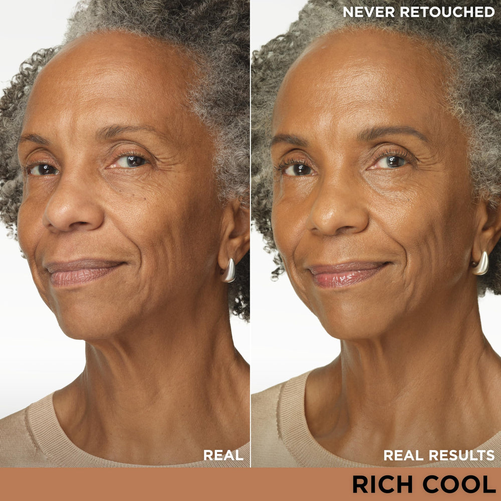 Swirl of CC+ Nude Glow serum demonstrates brightening glow
