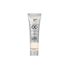 IT Cosmetics CC+ Cream bottle with pump ready for easy application.