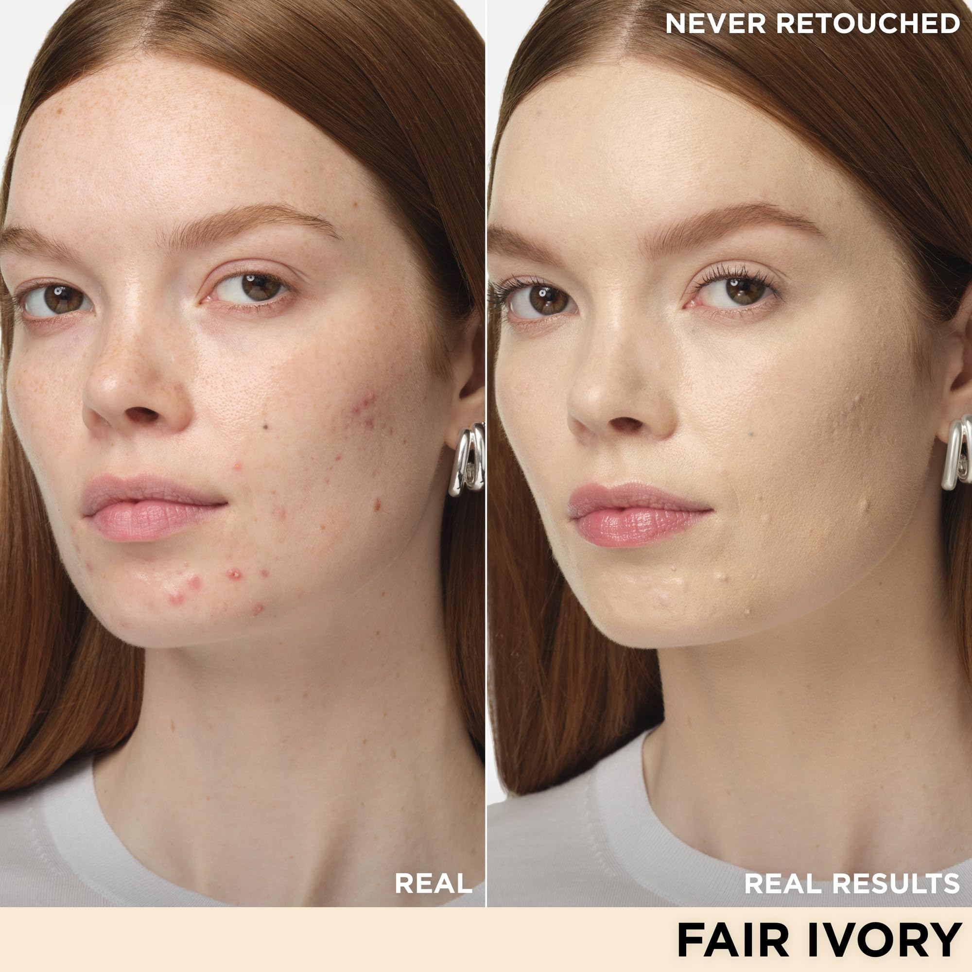 IT Cosmetics CC+ Cream pump application for seamless foundation reach.